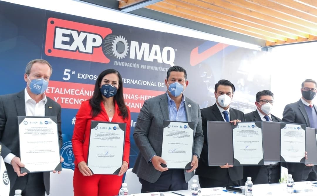 La Asociación Mexicana de Distribuidores de Maquinaria, en conjunto con el Gobierno de Guanajuato,  presentan EXPO MAQ 2022